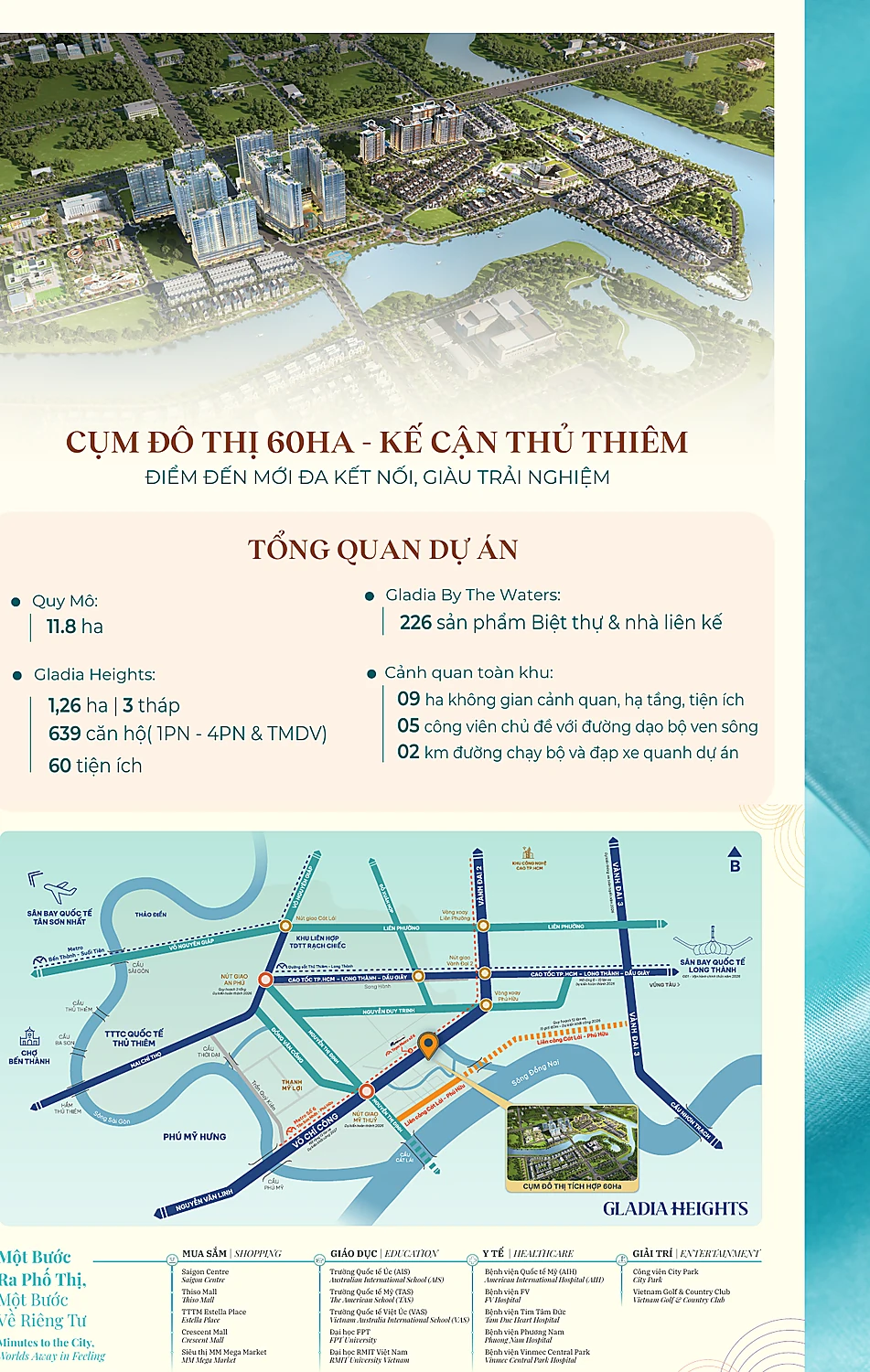 Tổng quan và sơ đồ vị trí Gladia Heights